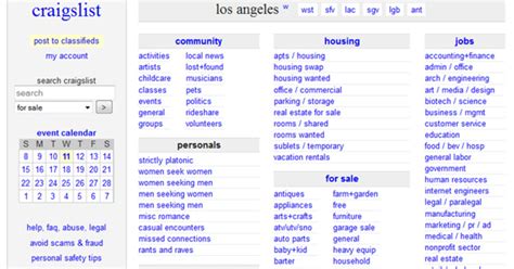 craigslist los anageles|craigslist los angeles personals.